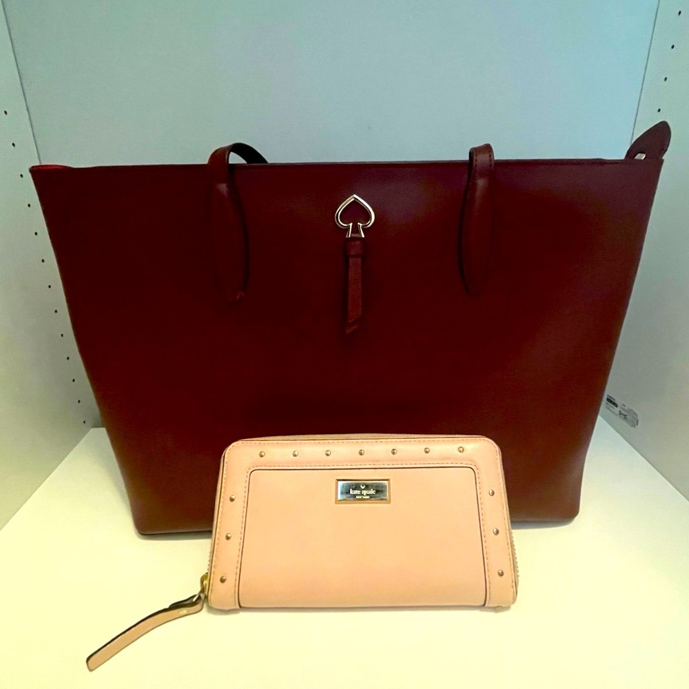 Kate Spade matching wallet crossbody bags